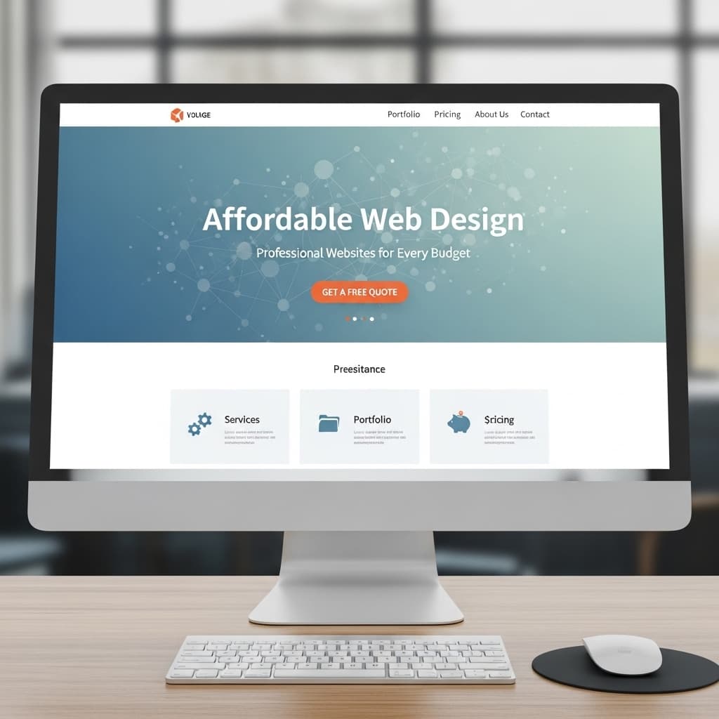 affordable web design that focuses on what matters