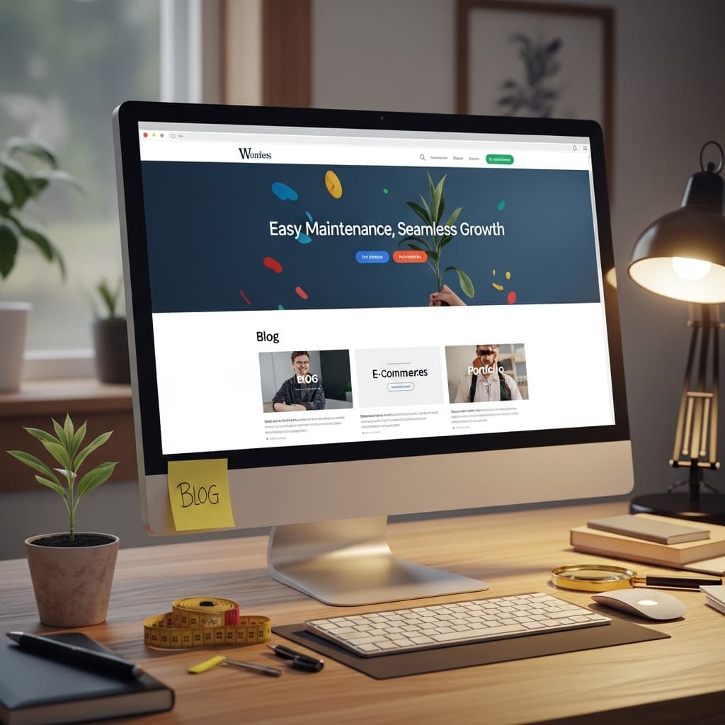wordpress websites that are easy to maintain and grow